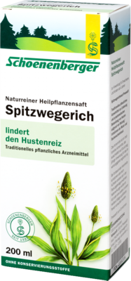 SPITZWEGERICHSAFT-Schoenenberger