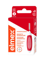 ELMEX Interdentalbürsten ISO Gr.2 0,5 mm rot